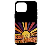 Carcasa para iPhone 16 Pro MAX Gráfico Retro de Rise Shine Fight The Patriarchy Sunburst