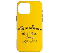 Carcasa para iPhone 16 Pro MAX Grandma Love Made Cozy Día de la Madre - Abuela Amorosa Orgullosa