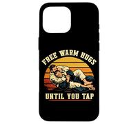 Carcasa para iPhone 16 Pro MAX Gratis Caliente Abrazos Divertido Jiu Jitsu Humor BJJ Artes Marciales