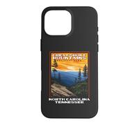 Carcasa para iPhone 16 Pro MAX Great Smoky Mountains Vintage WPA National Park Smokies