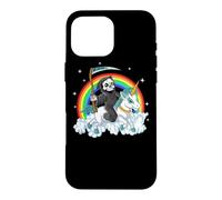 Carcasa para iPhone 16 Pro MAX Grim Reaper Riding Unicorn | Aesthetic Pastel Goth Girls