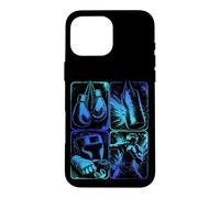 Carcasa para iPhone 16 Pro MAX Guantes de Boxeo geniales para Saco de Boxeo, Boxeador de Fitness