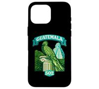 Carcasa para iPhone 16 Pro MAX Guatemala Quetzal Chapín 502 Tikal Antigua Guatemalteco Maya