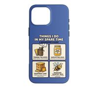 Carcasa para iPhone 16 Pro MAX Guía del Apicultor Cosas Que Hago en mi Tiempo Libre Bee Men