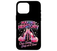 Carcasa para iPhone 16 Pro MAX Haciendo de Herstory un Paso Atrevido a la Vez