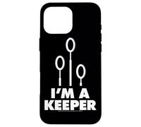 Carcasa para iPhone 16 Pro MAX Harry Potter Quidditch I'm a Keeper