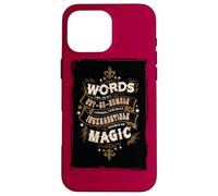 Carcasa para iPhone 16 Pro MAX Harry Potter Words Are Magic
