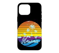 Carcasa para iPhone 16 Pro MAX Hawaii Vintage Sunset Surfer Souvenir