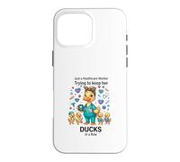 Carcasa para iPhone 16 Pro MAX Healthcare Worker Gifts Nurse Medical Worker Hospital Staff