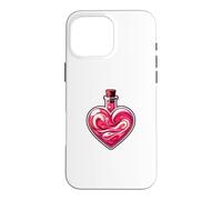 Carcasa para iPhone 16 Pro MAX Hechizo De Amor San Valentín Rojo Rosa Poción Pareja Hechizo