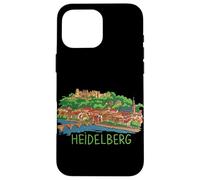 Carcasa para iPhone 16 Pro MAX Heidelberg Alemania - Recuerdo de Viaje