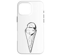 Carcasa para iPhone 16 Pro MAX Heladería Sketch Gelateria