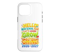 Carcasa para iPhone 16 Pro MAX Hello New School Year Let's Learn Back to School