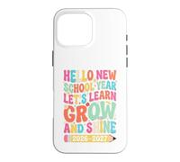 Carcasa para iPhone 16 Pro MAX Hello New School Year Let's Learn Back to School 2026