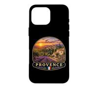 Carcasa para iPhone 16 Pro MAX Hermoso Paisaje de Campos de Lavanda de Provenza