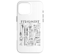 Carcasa para iPhone 16 Pro MAX Herramientas de reparación de automóviles Fixologist Mechanic Vintage Patent Print