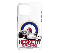 Carcasa para iPhone 16 Pro MAX Hesketh Racing Campeón del Mundo Británico Equipo Vintage Classic