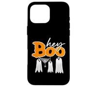 Carcasa para iPhone 16 Pro MAX Hey Boo Ghost Halloween