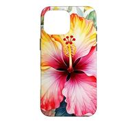Carcasa para iPhone 16 Pro MAX Hibisco Aloha Flor Espiritual Hawaii Maui Oahu Kauai Isla