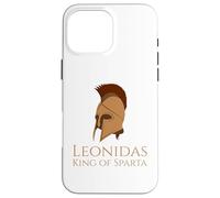 Carcasa para iPhone 16 Pro MAX Historia Griega Antigua y clásica - Leonidas King of Sparta