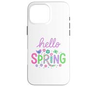 Carcasa para iPhone 16 Pro MAX Hola Spring Cool Vibes