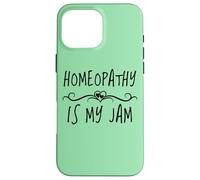 Carcasa para iPhone 16 Pro MAX Homeópata Hierbas Homeopáticas Naturópata Holístico Homeopatía