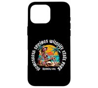 Carcasa para iPhone 16 Pro MAX Homosassa Springs Wildlife State Park - Diseño de Esqueleto