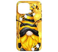 Carcasa para iPhone 16 Pro MAX Honey Bee Graphic For Beekeeper and Summer Yellow GNOME