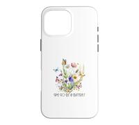 Carcasa para iPhone 16 Pro MAX Hora de ser una Mariposa Sereno jardín Naturaleza Escena
