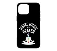 Carcasa para iPhone 16 Pro MAX House Music es un sanador | Funny House Music