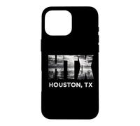 Carcasa para iPhone 16 Pro MAX HTX City of Houston Skyline Art Downtown Texas Souvenir Gift