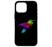 Carcasa para iPhone 16 Pro MAX Hummingbird Bird Watcher Flower Wildlife Nature Nectar