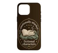 Carcasa para iPhone 16 Pro MAX Humor de Lectura para Amantes de los Libros para fanáticos de la ficción y soñadores