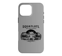 Carcasa para iPhone 16 Pro MAX Humor Retro de Fitness Axolotl Gym Lover
