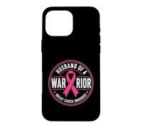 Carcasa para iPhone 16 Pro MAX Husband of A Warrior Breast Cancer Awareness