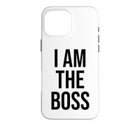 Carcasa para iPhone 16 Pro MAX I Am The Boss Women Big Sister Im Not Bossy Im The Boss Mom