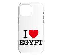 Carcasa para iPhone 16 Pro MAX I Love Egypt Graphic Tees - Novelty T-Shirts & Cool Designs