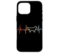 Carcasa para iPhone 16 Pro MAX I Love Golden Retriever