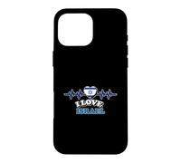 Carcasa para iPhone 16 Pro MAX I Love Israel Viaje Viaje Vacaciones Familiares