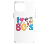 Carcasa para iPhone 16 Pro MAX I Love The 80's Slogan, 80s-Themed Party Costume for Women