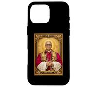 Carcasa para iPhone 16 Pro MAX Icono católico del Papa León XIV