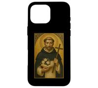 Carcasa para iPhone 16 Pro MAX Icono católico Romano de Santo Domingo