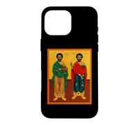 Carcasa para iPhone 16 Pro MAX Icono ortodoxo Santos Cosme y Damián