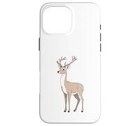Carcasa para iPhone 16 Pro MAX Ilustración Animal Simbólica Ciervo