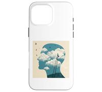 Carcasa para iPhone 16 Pro MAX Imagina más Nube Mente Único Cielo Surrealista