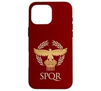 Carcasa para iPhone 16 Pro MAX Imperio Romano República SPQR Águila Aquila Pilar Corona de