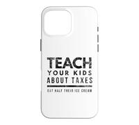 Carcasa para iPhone 16 Pro MAX Impuestos Graciosos es Robo Libertad Fiscal conservadora