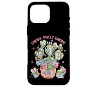 Carcasa para iPhone 16 Pro MAX Introvert Home Sweet Cactus Home Graphic Women Funny GNOME