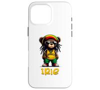 Carcasa para iPhone 16 Pro MAX IRIE Osito de Peluche Jamaica Rasta raíces Reggae
