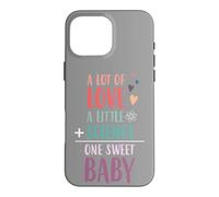 Carcasa para iPhone 16 Pro MAX IVF Bebé Matemáticas Ecuación Lindo Infertilidad Embabies